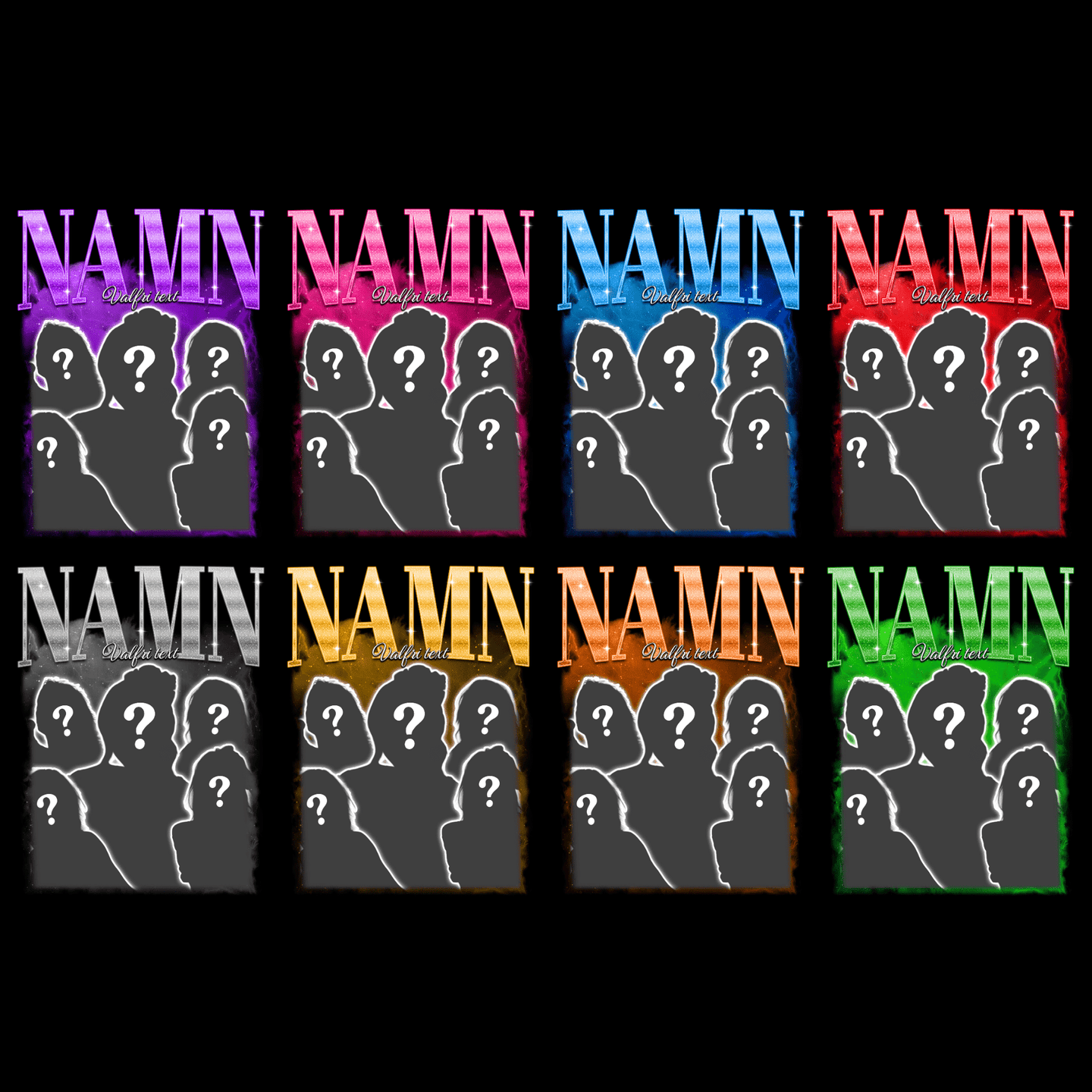 STARLIGHT - Personlig tröja med egna bilder - Obsessed