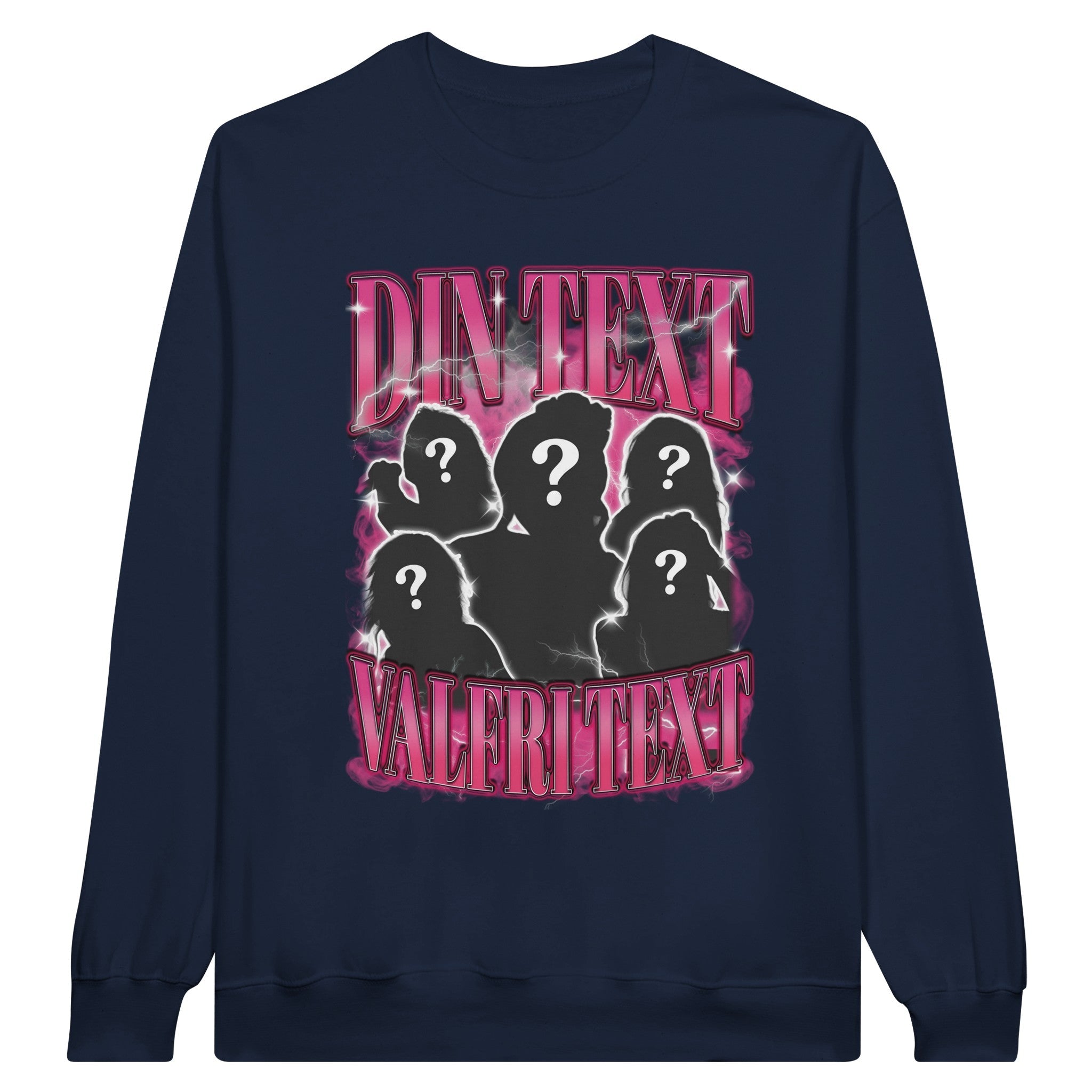 ICONIC - Personlig sweatshirt med egna bilder - Obsessed