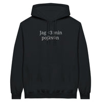 Jag älskar min pojkvän - Broderad hoodie - Obsessed