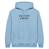 Jag älskar min pojkvän - Broderad hoodie - Obsessed