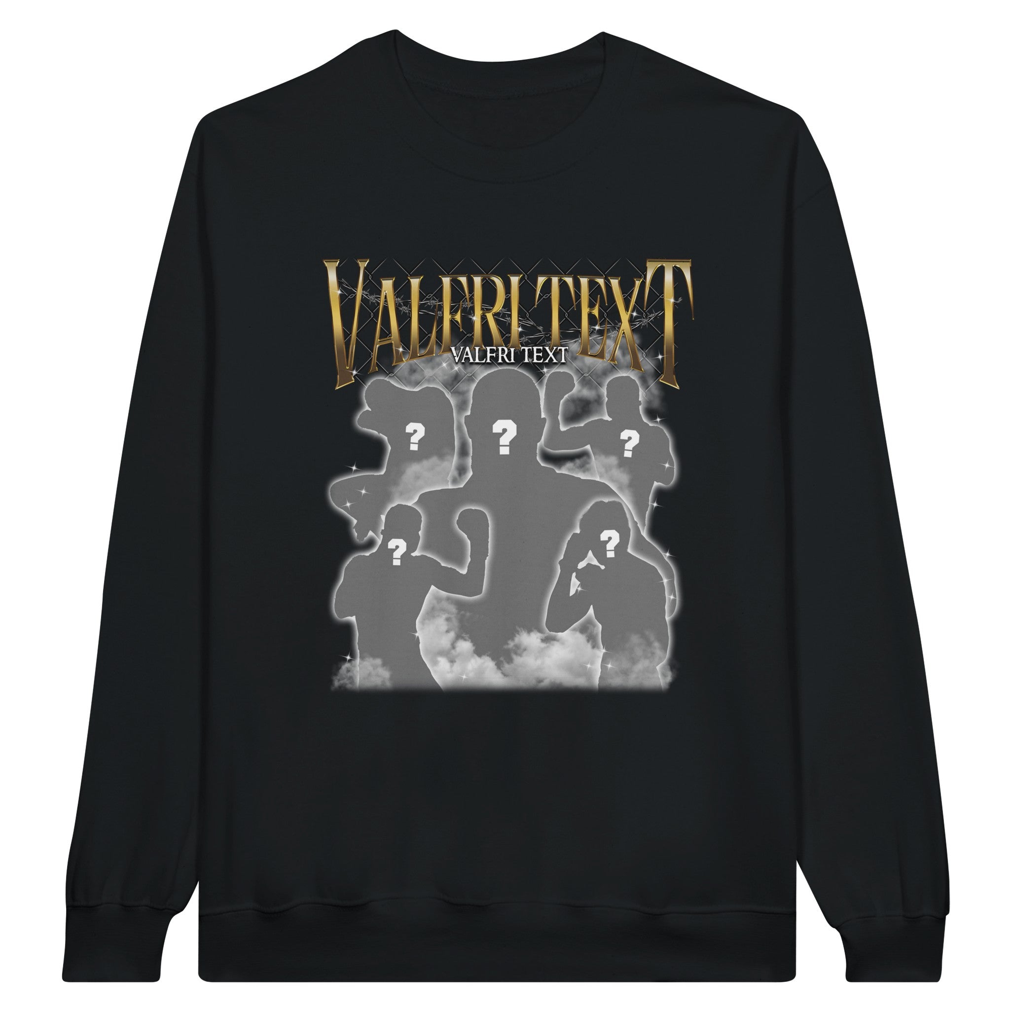 KNOCKOUT - Personlig sweatshirt med egna bilder - Obsessed