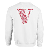 LOVELETTER - Personlig sweatshirt fram & ryggtryck - Obsessed