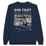 LOVER - Personlig sweatshirt med egna bilder ryggtryck - Obsessed