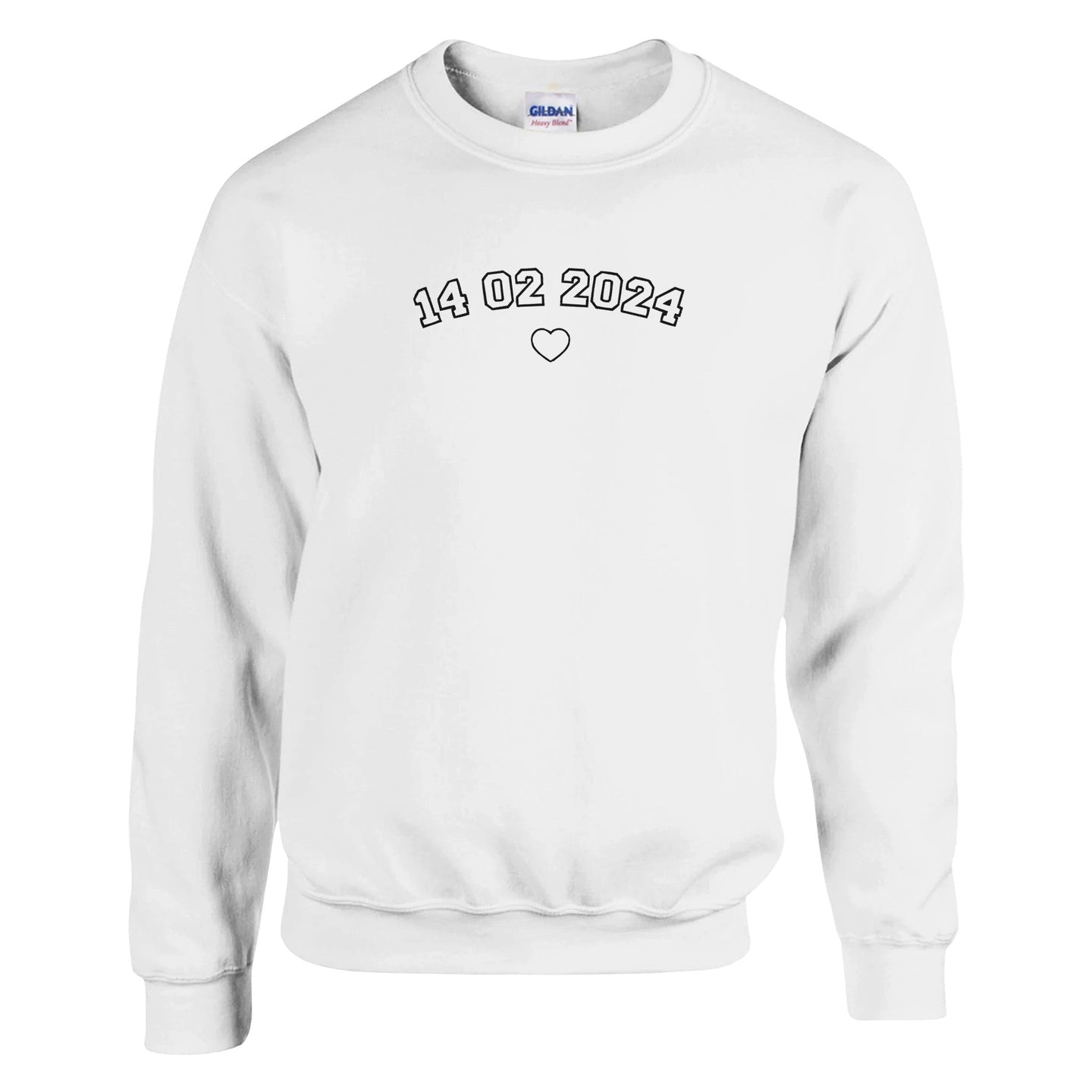 Minnen i Tid - Personlig Broderad Sweatshirt - Obsessed